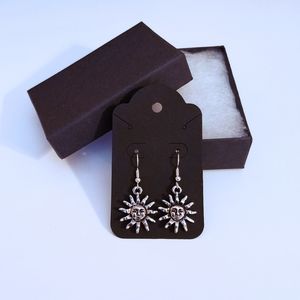 Silver Sun Earrings